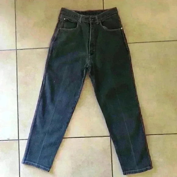 vtg #gitano dark gray jeans labeled 12 short 12 petite small waist - Picture 6 of 11